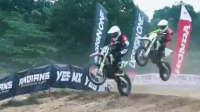 Grasstrack dan Motocross Cleosa Series Putaran 1 di Semarang, Diramaikan Crosser Luar Negeri