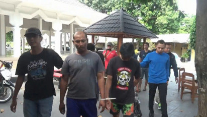 Polisi Tangkap Komplotan Pencuri Kabel Optic di Tuban