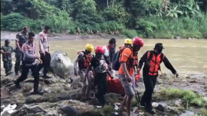 Hanyut saat Mandi di Sungai Progo Temanggung, Seorang Kakek Ditemukan Meninggal Dunia