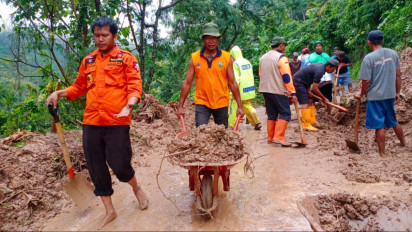 Hujan Deras, 3 Desa di Kudus Dilanda Tanah Longsor