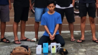 Bobol Konter HP di Wonogiri, Seorang Pemuda Asal Gresik Ditangkap Polisi