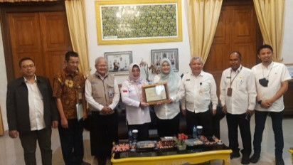 Kementan Lepas Talas Beneng Pandeglang, Tingkatkan Ekspor Produk Pangan