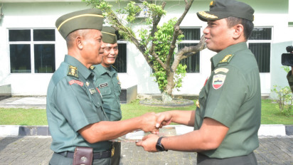 Lepas Dua Prajurit TNI AD, Kapendam: Jaga Citra TNI AD