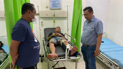 Lukai Polisi dengan Senjata Tajam Saat Digerebek, Pencuri Motor Asal Lampung Timur Ditembak