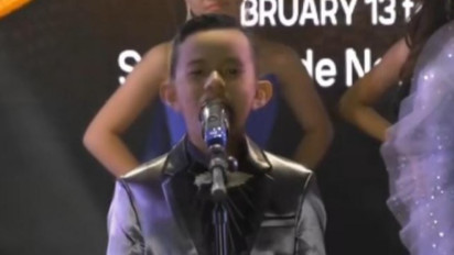 Harumkan Nama Bangsa Hidayat Faturahman Bocah Asal Mamuju Juara 1 Lomba Model International di Filipina