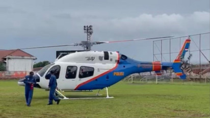 Helikopter yang Ditumpangi Kapolda Jatim Mendarat "Alternatif landing", Ini Kata Kabid Humas
