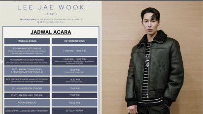 Gelar Fan Meeting Besok, Simak Jadwal Acara Fan Meeting Lee Jae Wook