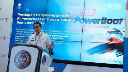 Menparekraf Targetkan F1 PowerBoat Danau Toba Dipadati 25 Ribu Wisatawan