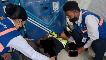 Tak Terima Ditertibkan, Pedagang Kopi Keliling di Bunderan HI Tusuk Anggota Satpol PP