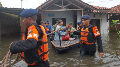 Hujan Intensitas Tinggi dan Luapan Sungai Bremi, Ratusan Rumah di Kota Pekalongan Terendam Banjir