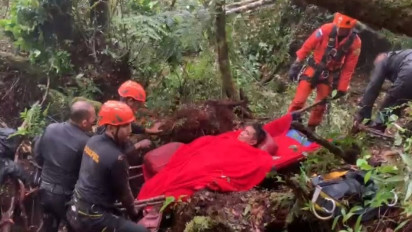 Kisah Tim SAR Tempuh Medan Terjal dan Dinginnya Suhu saat Bermalam Bersama Kapolda Jambi di Hutan Kerinci 