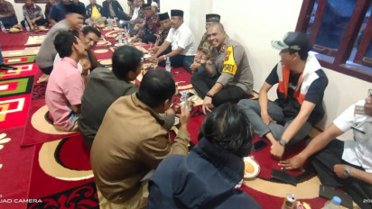 Gelar Pertemuan, Kapolres Kerinci: Terima Kasih Masyarakat Adat Muaro Langkap Atas Doa dan Bantu Evakuasi