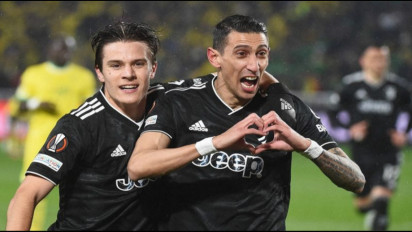 Bravo! Hat-Trick Angel Di Maria bawa Juventus Lolos ke Babak 16 besar Liga Europa usai Menang Kontra Nantes