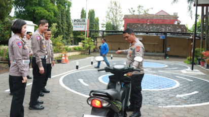 Mau Latihan Ujian Praktik SIM Gratis, Datang Saja ke Polsek Berbah Sleman