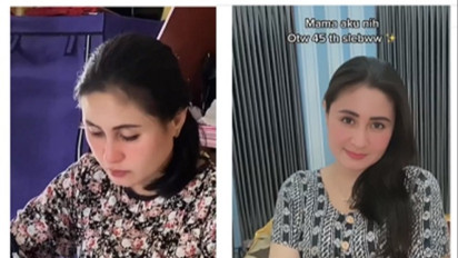 Viral Ibu OTW 45 Tahun Cantiknya Bak Bidadari, Sudah Punya Cucu tapi Masih Mirip ABG