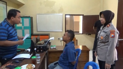 Gegara Pamer Alat Kelamin ke Wanita dan Anak Gadis di Jalan, Pria di Ngawi Diamankan Polisi