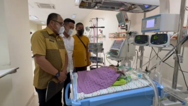 Menaruh Asa, Orang Tua Bayi Kembar Siam Asal Batubara Butuh Uluran Tangan Dermawan
