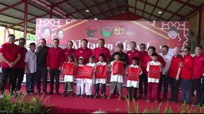 Peringati Isra Miraj dan HUT PDIP Ke 50, DPD PDIP Sulut Lakukan Khitanan Massal Gratis