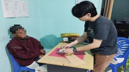 Alamak! Gegara Memiliki 8 Linting Ganja, Lelaki Paruh Baya asal Gorontalo Harus Mendekam di Sel Polisi