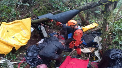 Sosok Aan Setiawan, Personel Basarnas yang Pertama Tiba di Lokasi Helikopter Polda Jambi Mendarat Darurat
