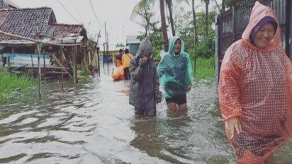 Banjir di Kota Pekalongan Meluas