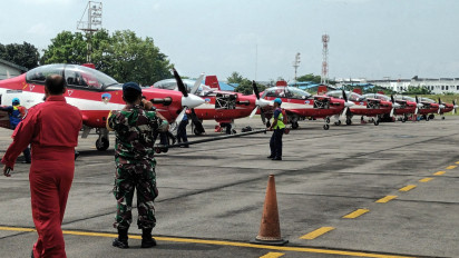Tim Jupiter Aerobatic Milik TNI AU Siap Bermanuver di Puncak Acara F1H2O