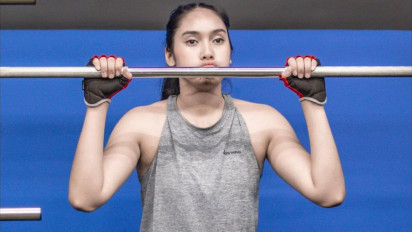 Kumpulan Foto Manis Adinda Indah Permatasari, Atlet Voli Asal Bandung Banting Setir jadi Presenter di Proliga 2023