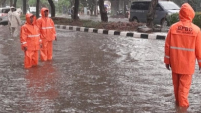 Ini Titik di Jakarta  yang Masih Terendam Banjir hingga Sabtu Malam