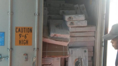 Sempat Kosong 3 Bulan, Bulog Tanjungpinang Datangkan 13,4 Ton Daging Beku