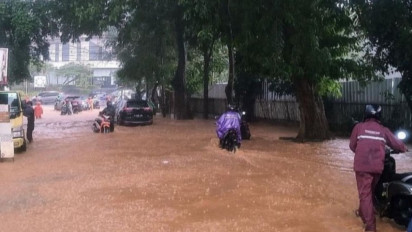 Genangan Air di DKI Jakarta sudah Surut