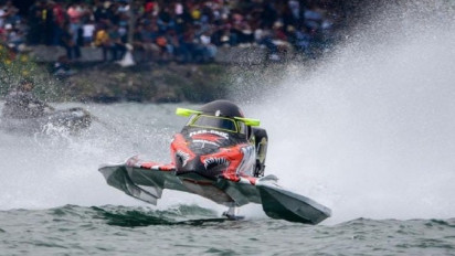 Angin Kencang di Arena Balap, Babak Kualifikasi F1H2O Dihentikan Panitia