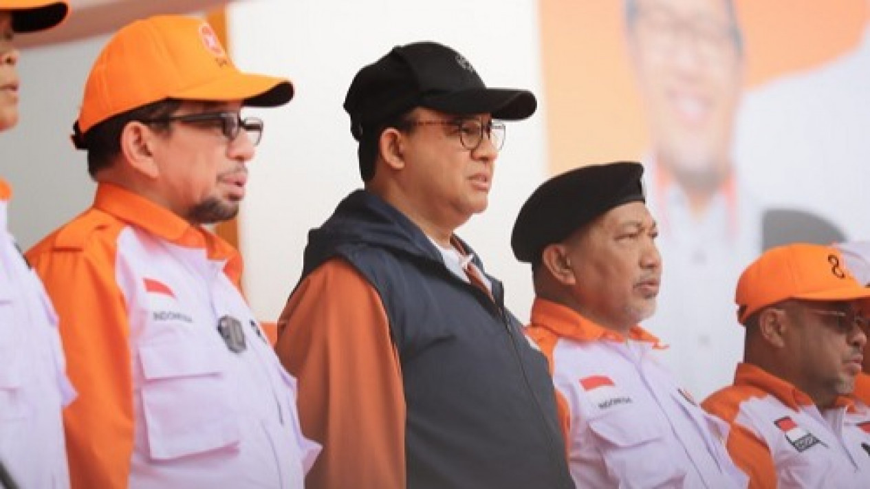 Anies Baswedan Hadir di Apel Siaga Pemenangan PKS 2024
            - galeri foto