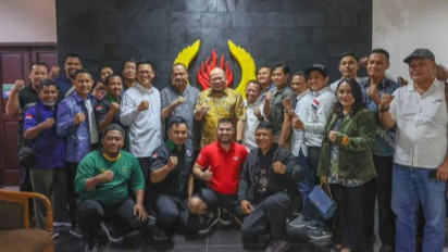 Reses ke Jatim, LaNyalla Pantau Persiapan Pra PON ke Markas KONI