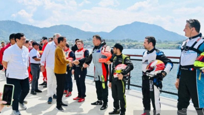 Siap-siap Jokowi Bakal Saksikan F1 Powerboat World Championship di Danau Toba