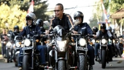 Beredar Potret Dirjen Pajak Suryo Utomo Kendarai Moge, Sri Mulyani: Bubarkan Klub BlastingRijder DJP