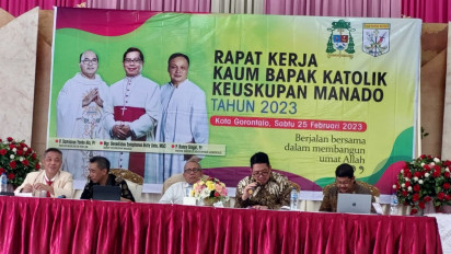Sulteng Jadi Tuan Rumah Raker Kaum Bapak Katolik Keuskupan Manado Tahun 2025