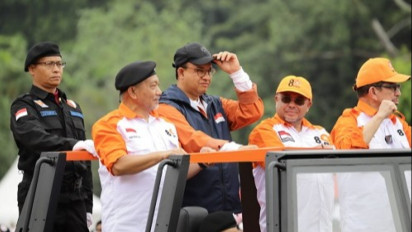 5 Momen Kebersamaan Anies Baswedan dan PKS: Senam Bareng hingga Ikrar PKS Menangkan Anies di Pilpres 2024