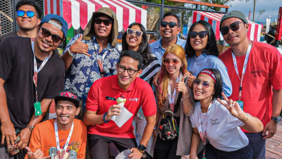 Menparekraf Sandiaga Uno Sebut Kejuaran F1H2O PowerBoat Buktikan Danau Toba Layak Jadi Lokasi Event Internasional