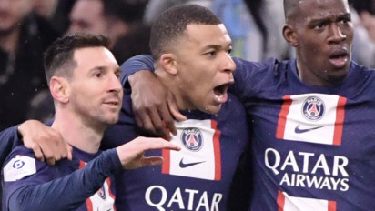 Messi & Mbappe Tampil Cair, PSG Gulung Marseille 3-0 dalam Le Classique Liga Prancis