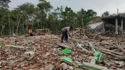 Ledakan Petasan di Blitar, Polisi Periksa 14 Orang Saksi