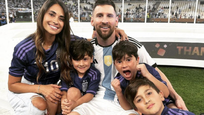 Kisah Cinta Sejati Lionel Messi dan Si Manis Antonela Roccuzzo, dari Sekolah Dasar hingga Panggung Piala Dunia