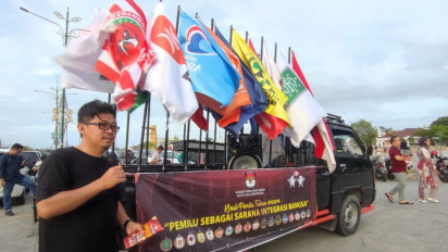 Hitung Mundur 365 Hari Pemilu, KPU RI gelar Kirab dan Sosialisasi di Tanjungpinang