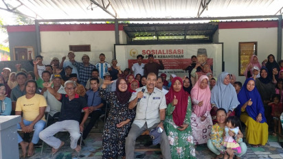 Nono Sampono Gelar Sosialisasi 4 Pilar di Kota Ambon