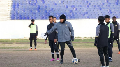 Timnas Indonesia U-20 Bermain di Suhu 2 Derajat Celcius, Skuad Adaptasi Cuaca dan Aklimatisasi Cuaca Dingin Uzbekistan