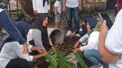 Kurangi Tumpukan Sampah, Banyuwangi Buat Kompos Serentak