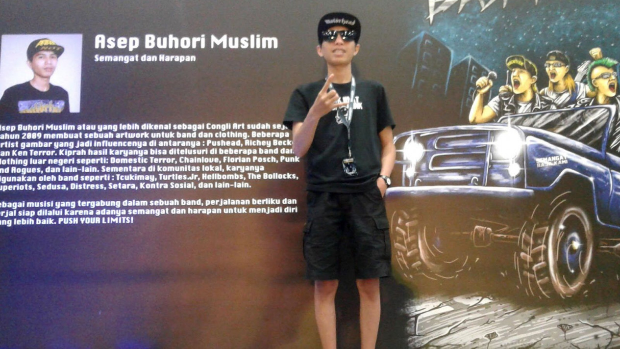 Kisah Congliart, Sosok Desainer Grafis Bandung yang Mendunia
            - galeri foto