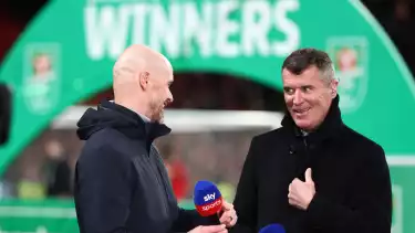 Erik ten Hag dan Roy Keane