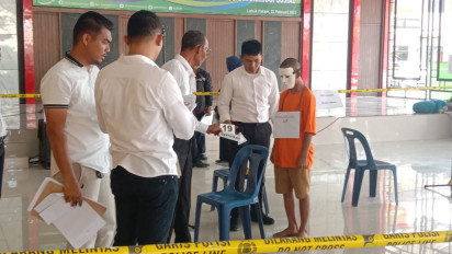 Ayah Pelaku Temukan Jenazah Korban, 20 Adegan Pembunuhan Balita 4 Tahun di Deli Serdang Direka Ulang