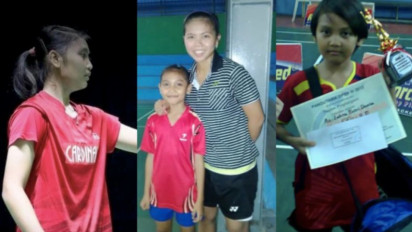 Foto-foto Perjuangan Az Zahra Putri Dania jadi Atlet Bulutangkis Muda Andalan Timnas Indonesia, Pernah Minta Doa ke Apriyani Rahayu hingga Greysia Polii