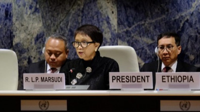 Menlu Retno Marsudi Desak Negara Lain Lakukan Aksi Nyata Perlucutan Senjata Nuklir